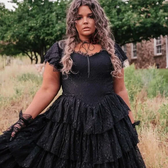 JessaKae Mia Dress black 5x - Picture 3 of 4